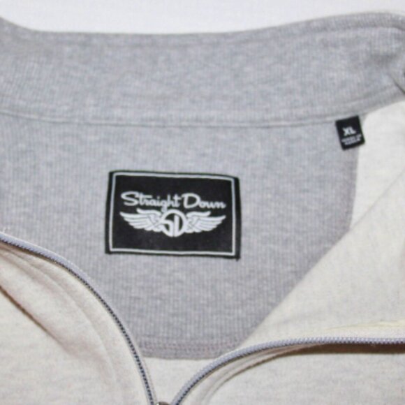 SHARP QUIXOTE CLUB Straight Down Tour Design Midweight Cotton Pullover, XL - Picture 7 of 11